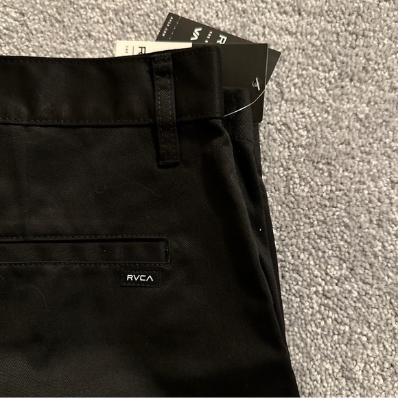 NWT RVCA THE WEEK-END SHORTS in Black - Picture 16 of 16